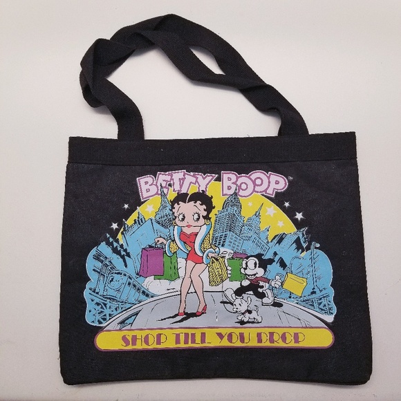 Betty Boop Shop Till' You Drop Tote - Picture 5 of 6